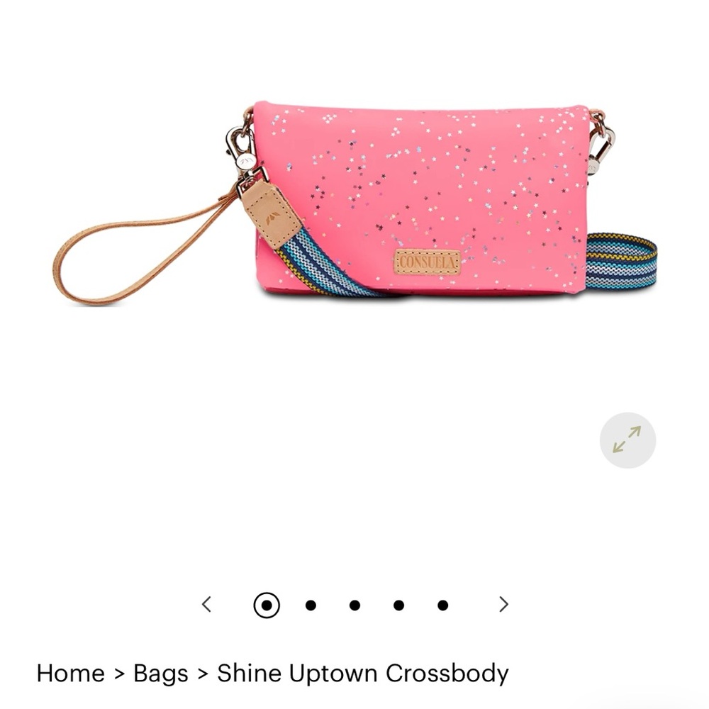 Consuela Shine Uptown Crossbody.